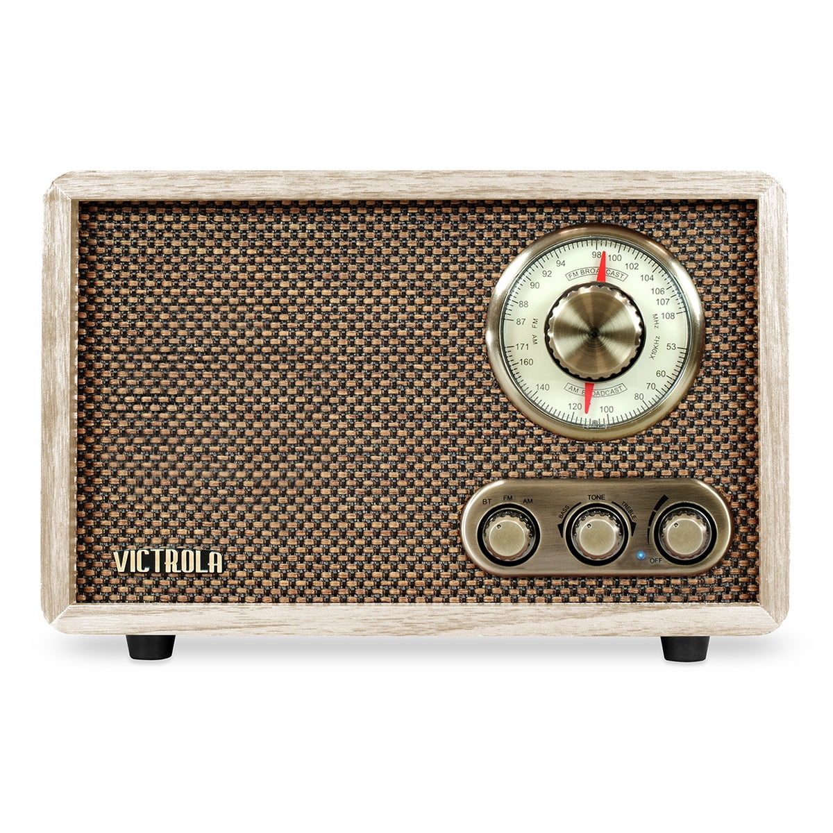 Victrola Willow Retro Bluetooth FM/AM Radio (Natural)