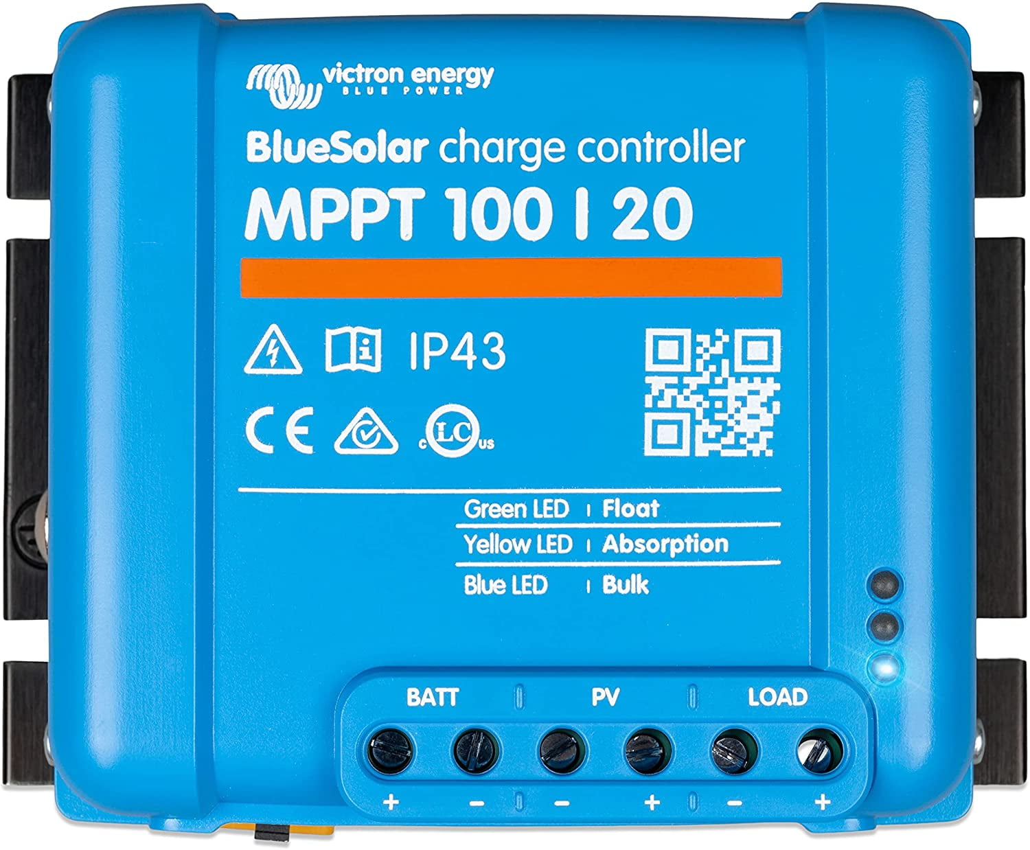 Victron 100V/20A Energy Blue Solar Controller, Energy Efficient