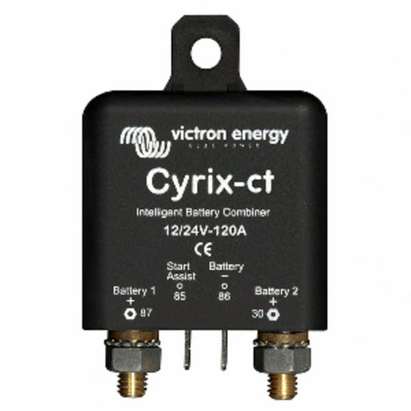 Victron Energy CYR010120011 Victron Combiner 12/24v-120a Cyrix-ct Intelligent Combiner Microprocessor Controlled