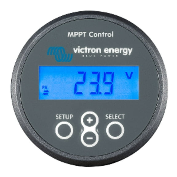 7" Black and Blue Victron MPPT Solar Charge Controllers