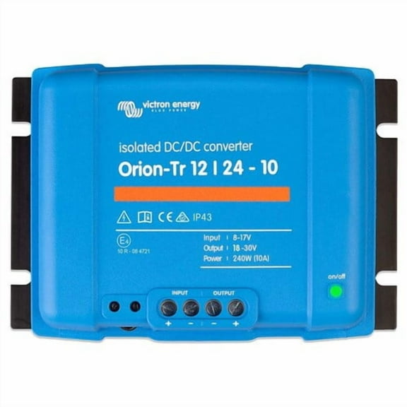 Victron Orion-TR DC-DC Converter - 12 VDC TO 24 VDC - 10A Isol... [ORI122424110]