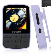 CocoBear MP3 Player Clip Bluetooth 5.2, 16GB Portable HiFi Lossless Music Player with FM Radio, Pedometer, Voice Recorder, Expandable to 128GB, Long Battery Life