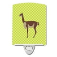 thumbnail image 1 of Vicugna or Vicuna Green Ceramic Night Light, 1 of 2