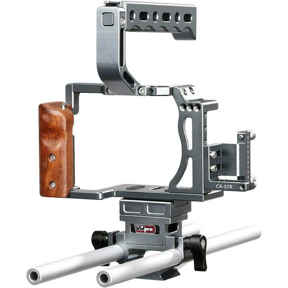 VidPro CA-S7R Aluminum Camera Cage Rig for Sony A7R, A7RII, A7 and A7S Series
