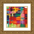 thumbnail image 1 of Vida, Dante 26x26 Gold Ornate Wood Framed with Double Matting Museum Art Print Titled - Day Off, 1 of 4