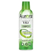 Vida Lifescience Aurora Nutrascience, Mega-Liposoma R-Alpha Lipoic Acid+ 750 mg with Vitamin C 16 oz Liquid
