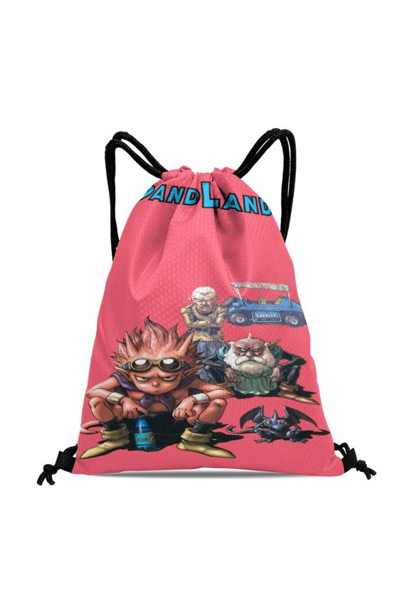Sandland Drawstring Backpack Bag Party Favors Goodies Merch Gym Waterproof Swimming Beach Fans