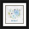 thumbnail image 1 of Vidal, Alicia 15x15 Black Ornate Wood Framed with Double Matting Museum Art Print Titled - Be Kind, 1 of 4