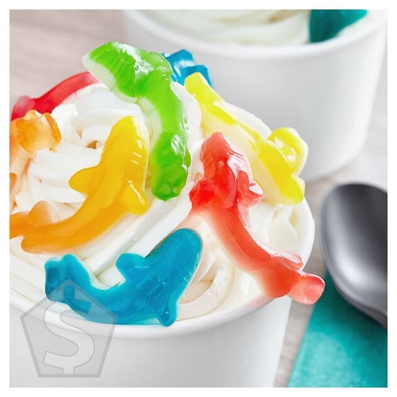 Vidal Assorted Color Gummy Sharks 4.4 lb.