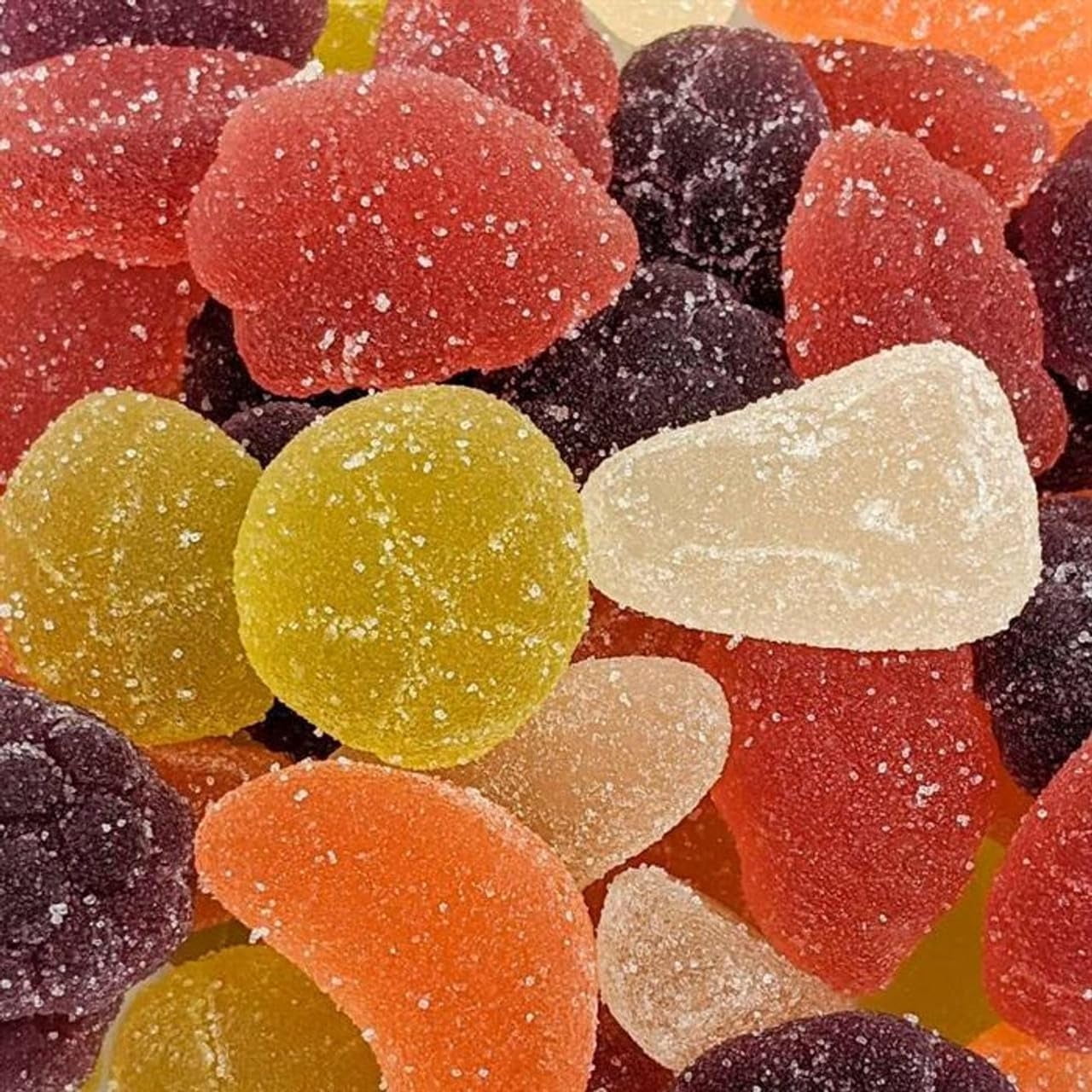 Vidal Gourmet Jelly Fruit Candy - 2.2 Lbs  Assorted Chewy Fruit Flavors