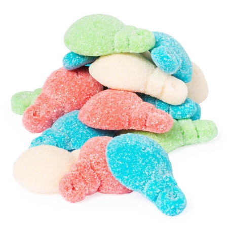 Vidal Gummy Glitter Holiday Ornaments Candy, 2.2 LB (1 KG) Bulk Bag