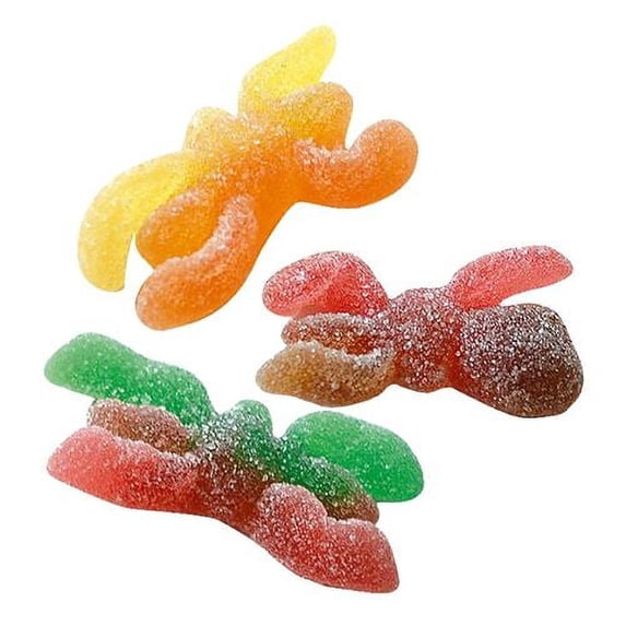 Vidal Halloween Gummi Hairy Spiders, 4.4 LB (2 KG) Bulk Bag