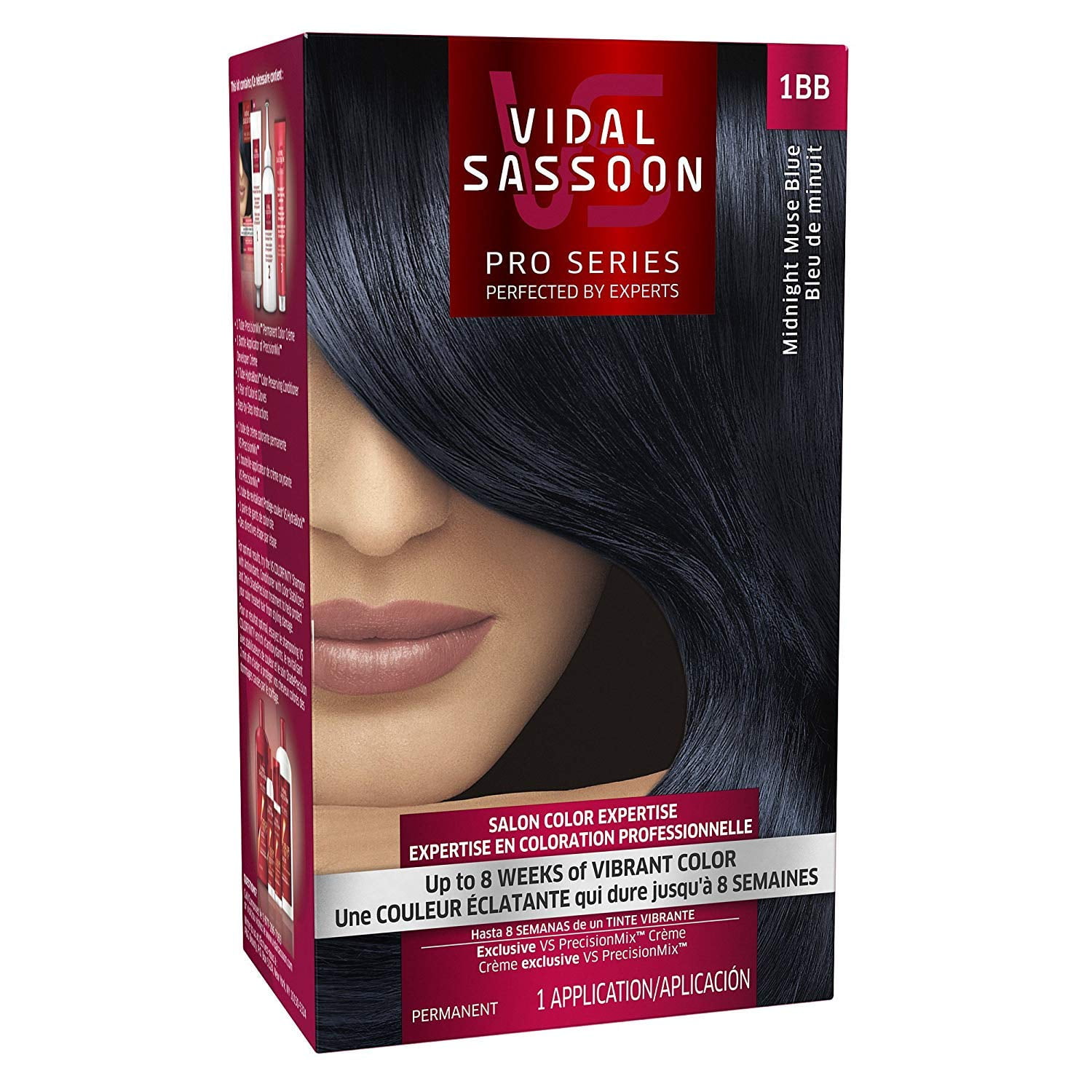 Vidal Sassoon, Hair Color, 1BB Midnight Muse Blue, London Luxe