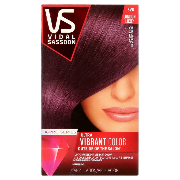 Vidal Sassoon Pro Series Hair Color Dye, 5VR London Lilac