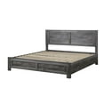 thumbnail image 1 of Vidalia Eastern King Bed in Rustic Gray Oak, 1 of 3