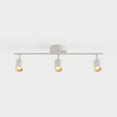 thumbnail image 1 of Shura White 3-Light Track Light with Rotatable Heads, Integrated LED Bulbs, 3000K, 2 ft., 1 of 8