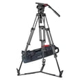 thumbnail image 1 of Sachtler Video 18 S2 Fluid Head with ENG 2 Carbon Fiber Tripod and Ground Spreader, 1 of 4
