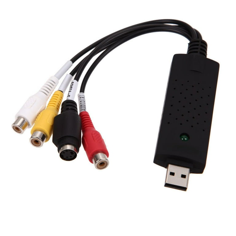 Usb Video Capture Card, Audio Video Converter For Rca To Usb