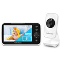 Video Baby Monitor with Camera and Audio, 5" Color LCD Screen