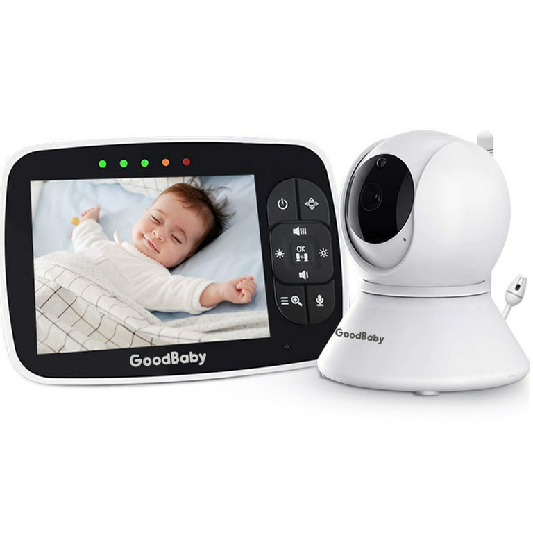 Koncentration Andrew Halliday Til meditation Video Baby Monitor with Remote Camera Pan-Tilt-Zoom Keep Babies Safe with  3.5” Large Screen, Night Vision, Talk Back, Room Temperature, Lullabies,  960ft Range (Supports Only 2.4Ghz WiFi) - Walmart.com