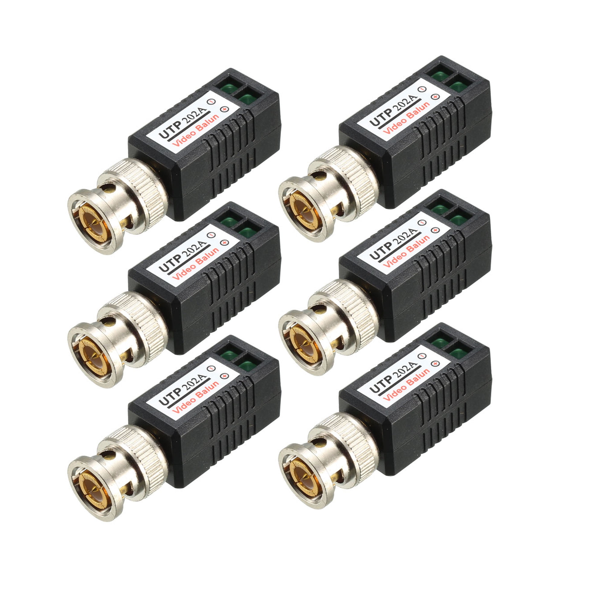 Video Balun Transceiver Camera Passive BNC Connector CAT5 UTP-202A