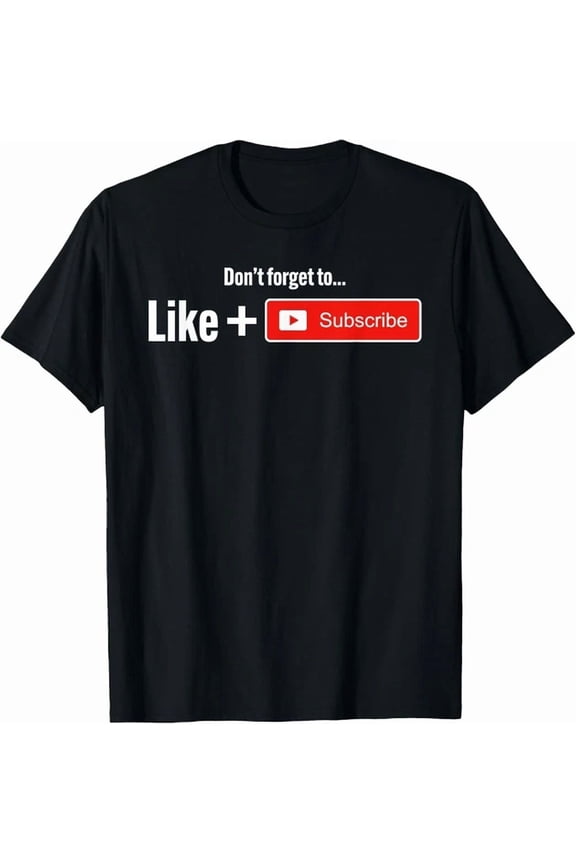 Video Blogger Vlogger Like Subscribe Podcaster Gift Unisex T-Shirt