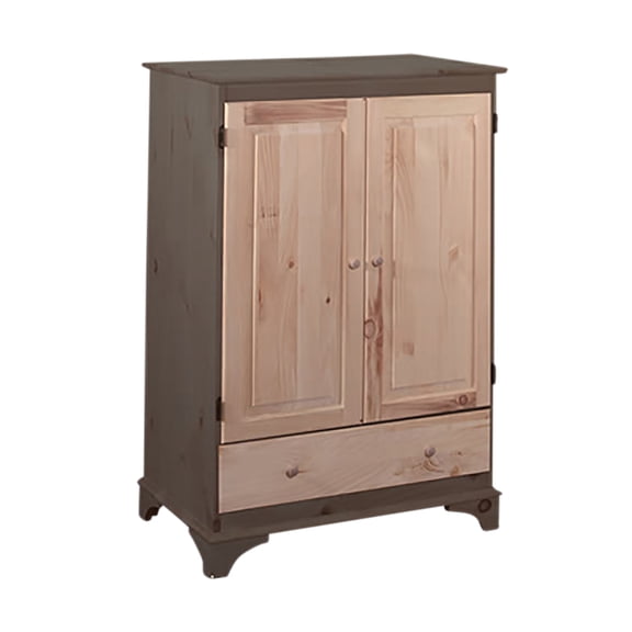 Video Cabinet Unfinished Pine Hadley Cabinet | Renovator's Supply