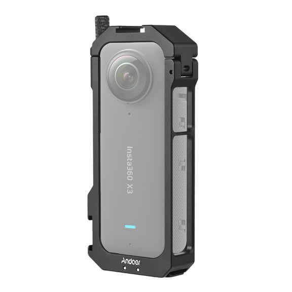 Video Cage,With X3 Panoramic Camera Video Dual Cold Metal Camera Video Alloy Camera X3 Panoramic Camera Compatible With Alloy With Dual Cold Metal Frame With Dual Cold Video Alloy With Bortt