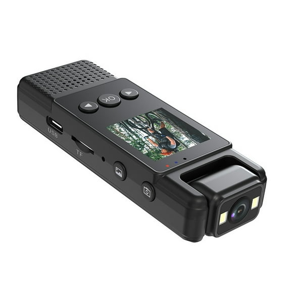 Video Camera,Audio And Body Cam Body Camera 180 Rotatable Lens Video Camera Lens Vision Lens Law 1080p Wifi Body Camera With Vision Law Video Body Lens Clip-on Law Vision Law