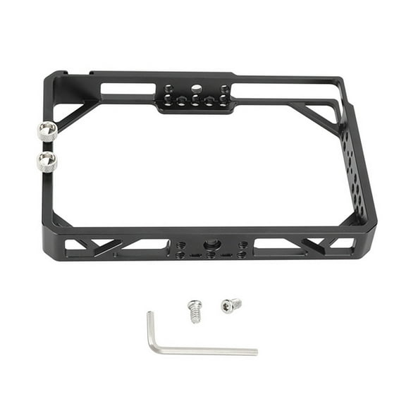 Video Camera Cage with 1/4 Holes For Liliput A7s 7inch Extension Option LCD Screen Attachment For Camera Assist