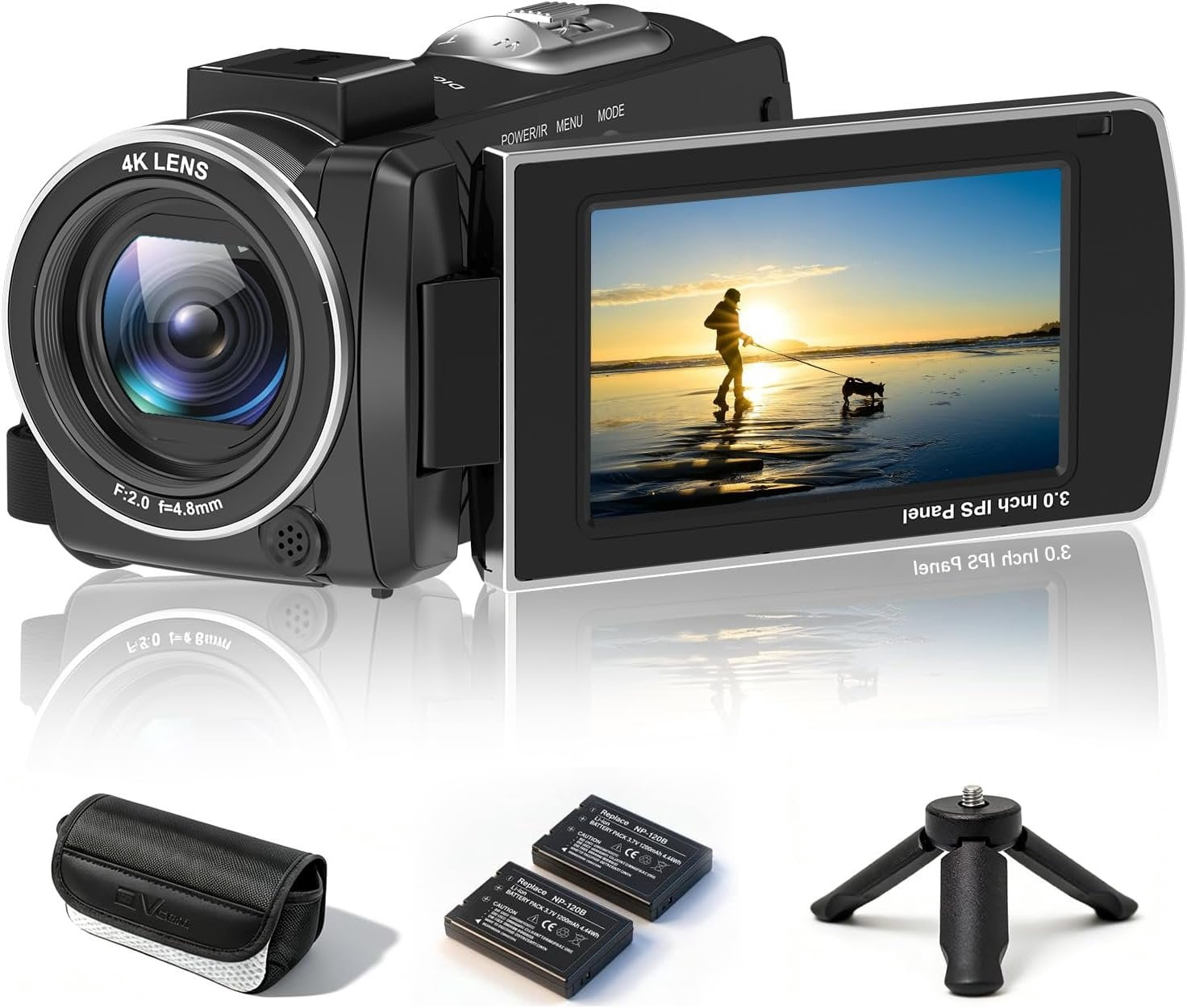 Video Camera Camcorder 4K 64MP Vlogging Camera for YouTube - Walmart.com