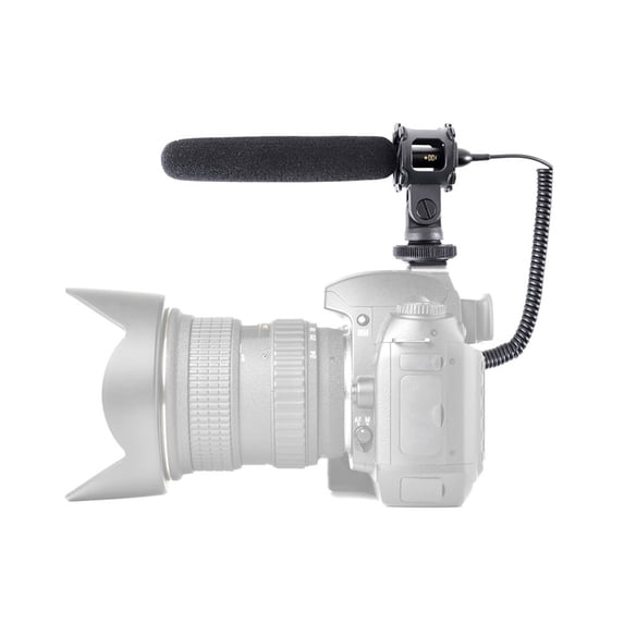 Video/Camera Condenser Shotgun Microphone with 3.5mm Connector