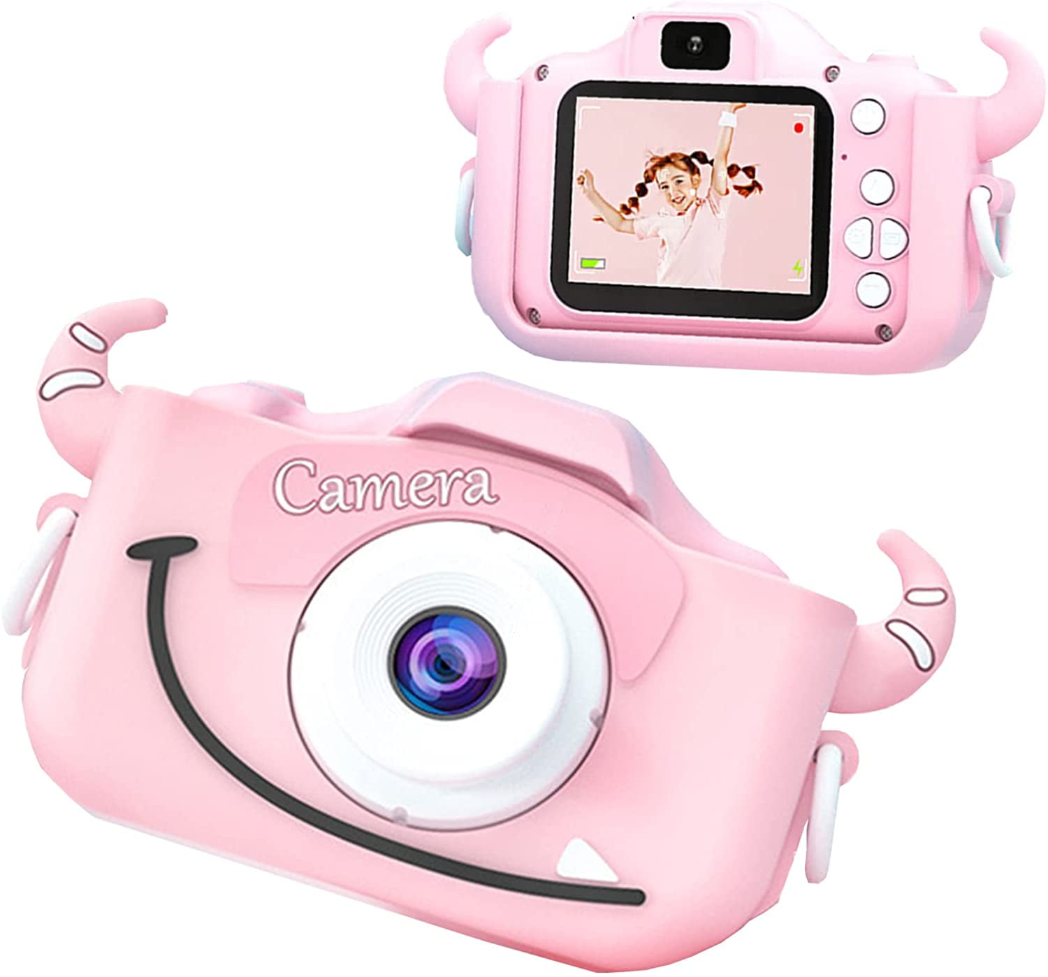 Video Camera For Children With Fun Games, Kids Digital Camera With