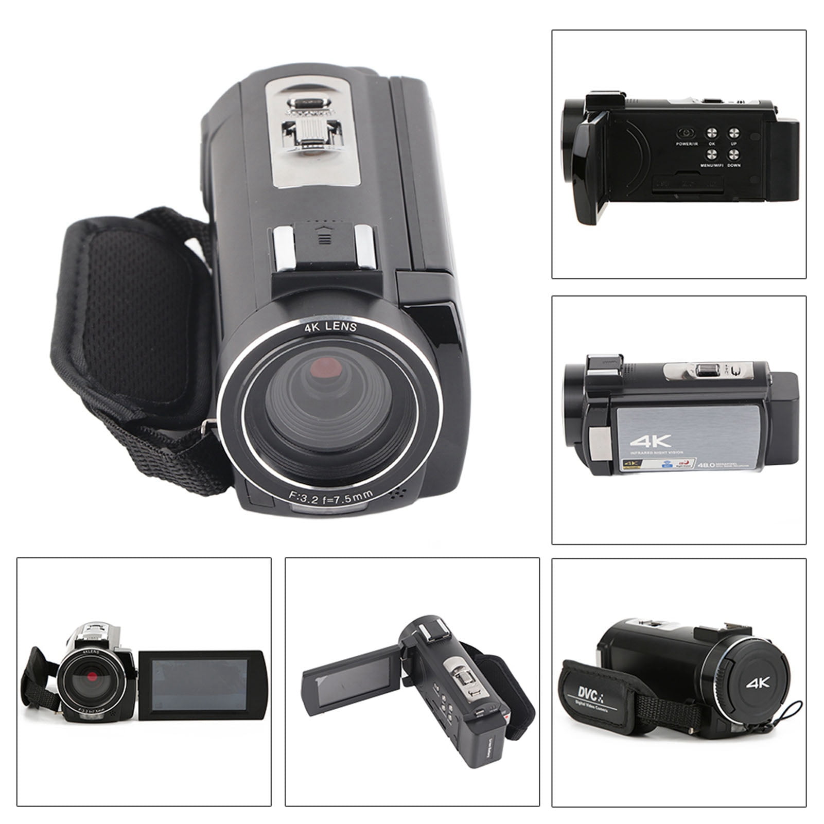 Video Camera, Super Clearly With Remote Control Professional Digital