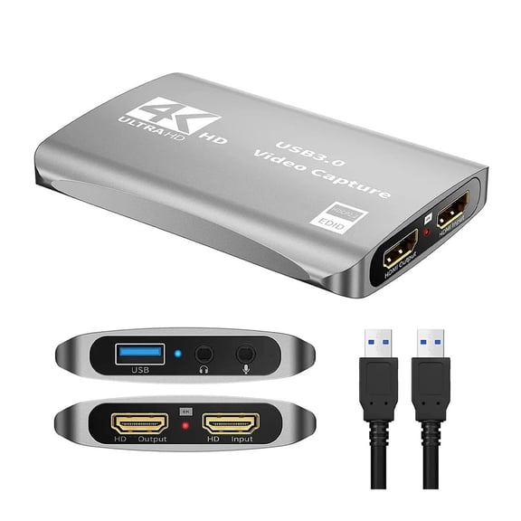 Video Capture 1080P 60fps 2K 30 Fps USB 3.0 -compatible Capture Board Streaming