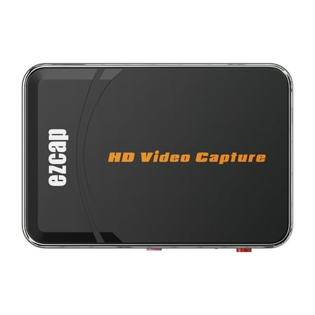 Video Capture Box Convert and Capture Video and Audio with Mic Input, Ideal for Camcorders and Set Boxes