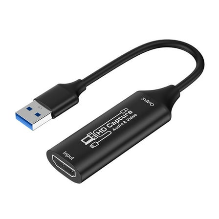 Video Capture Card 4K HDTV Input 1080P60Hz USB Recording for Multiple Devices