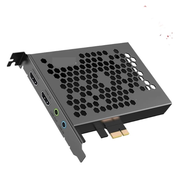 Video Capture Card 4K30P/1080P120 Game Record and Live Stream