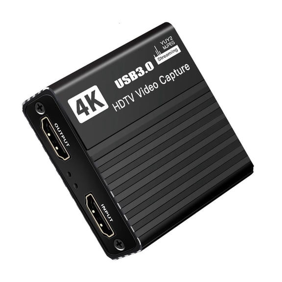 Video Capture Card Box 4K HDTV USB3.0 HDTV 1080P 60fps Video Grabber Live Record