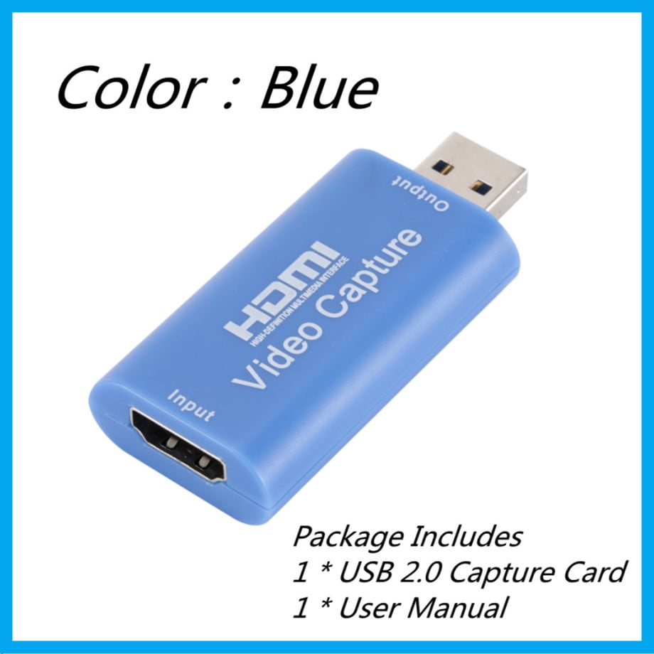 Video Capture Card USB 2.0 3.0 HDMI Video Grabber Record Box for PS4