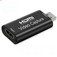 thumbnail image 1 of Video Capture Cards, 4K HDMI to USB 3.0 Video Capture Device, 1080P HD 60fps Broadcast Live and Record Video Audio Grabber for Gaming, Streaming, Teaching, Video Conference (Silver), 1 of 9