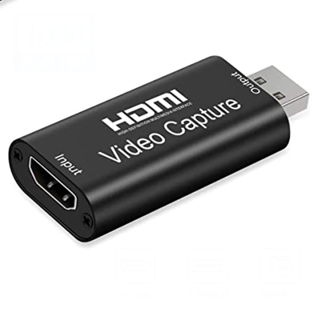 Video Capture Cards, 4K HDMI to USB 3.0 Video Capture Device, 1080P HD 60fps Broadcast Live and Record Video Audio Grabber for Gaming, Streaming, Teaching, Video Conference (Silver)