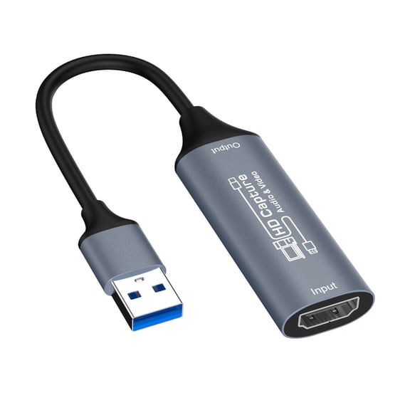 Video Capturing Device with 4K HDTV Input 1080P Output Real Time Compatible Multiple Devices