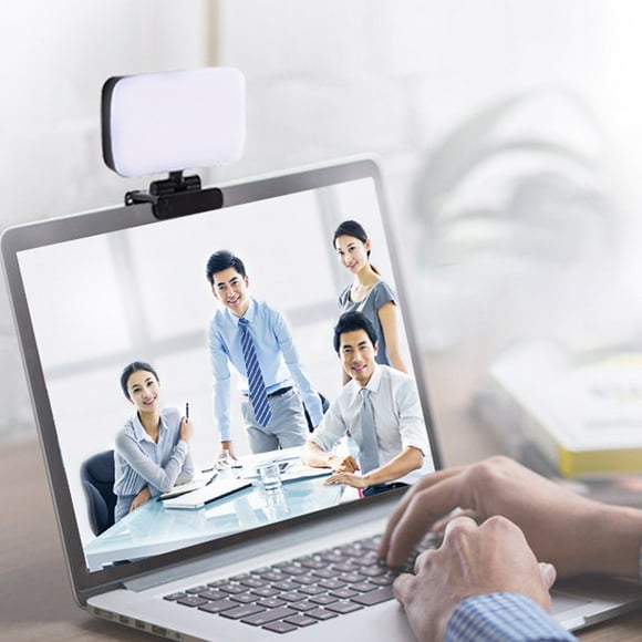 Video Conference Lighting 3000K-6500K Led Streaming Light with Clip Webcam LightHoliday Lighting