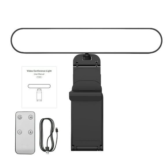 Video Conference Lighting, 40 LEDs Video Conferencing Light, Video Call Lighting, Adjustable Brightness, Live Stream Light, Phone Light Attachment for Laptop