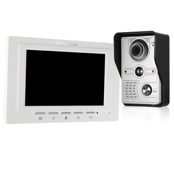Video Door Phone,Video Doorbell Video Door Video With Indoor With Unlock Video Wired Video With Ir-cut Camera Visual Remote Unlock Visual Two-way Inch Wired Ir-cut Rainproof Indoor