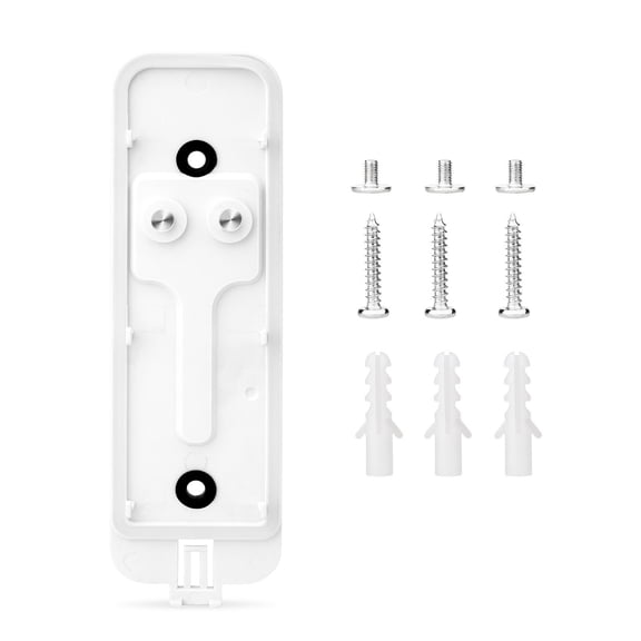Video Doorbell Back Plate Cover Replacement Door Bell Backplate for Blink Video Doorbell, White