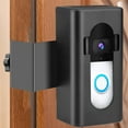 thumbnail image 1 of Video Doorbell Door Mount,No Drilling Security Doorbell Cover Holder Installation, Alloy Doorbell Mount Video Doorbell Mount Easy Installation No Drill Compatible with Blink Video Doorbell, 1 of 7