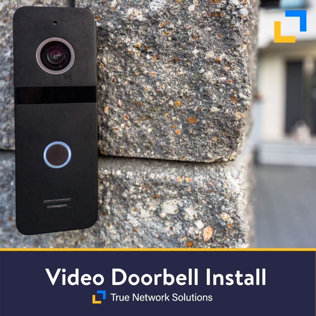 Blink Video Doorbell  Two-way audio, HD video, motion and chime app alerts  and Alexa enabled wired or wire-free (Black) 