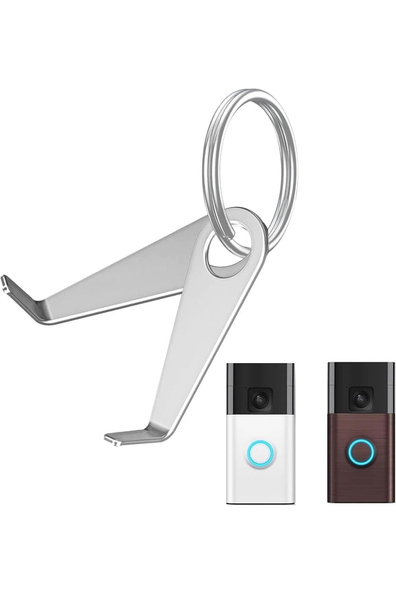 Video Doorbell Key Rings Doorbell Replacement Tool, Secure Removal Key Tool Compatible with All New Rings Battery Doorbell (2024) Wedge Kit Rings Doorbell Camera Opening Key Tool